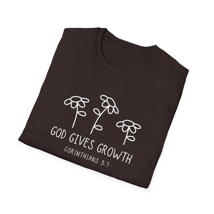 God Gives Growth T-Shirt