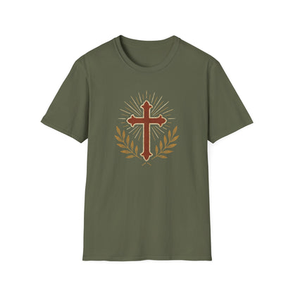 Maroon Cross T-Shirt