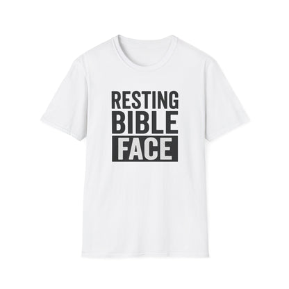 Resting Bible Face T-Shirt