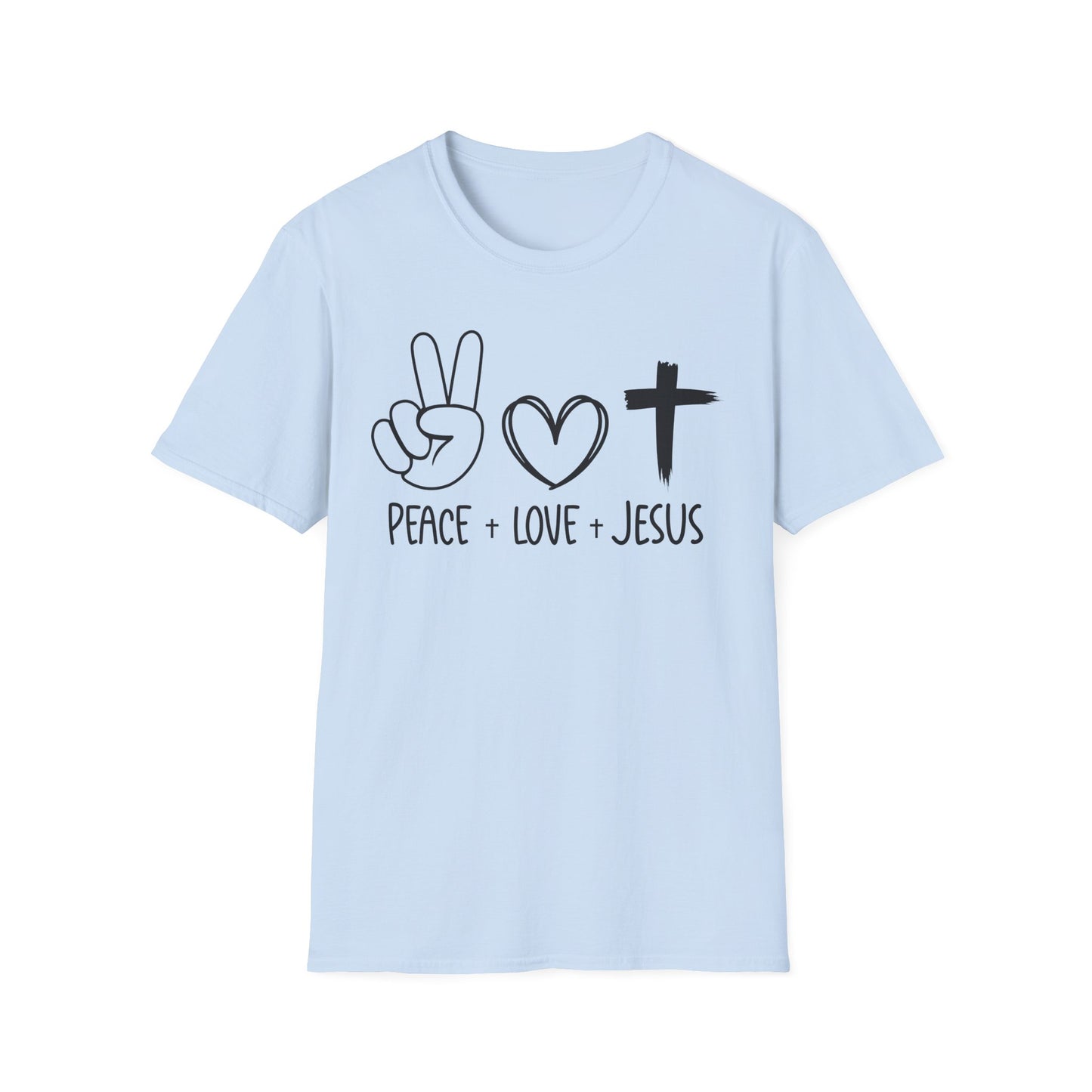 Peace, Love, Jesus T-Shirt
