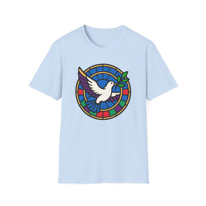 Stained Glass Dove T-Shirt