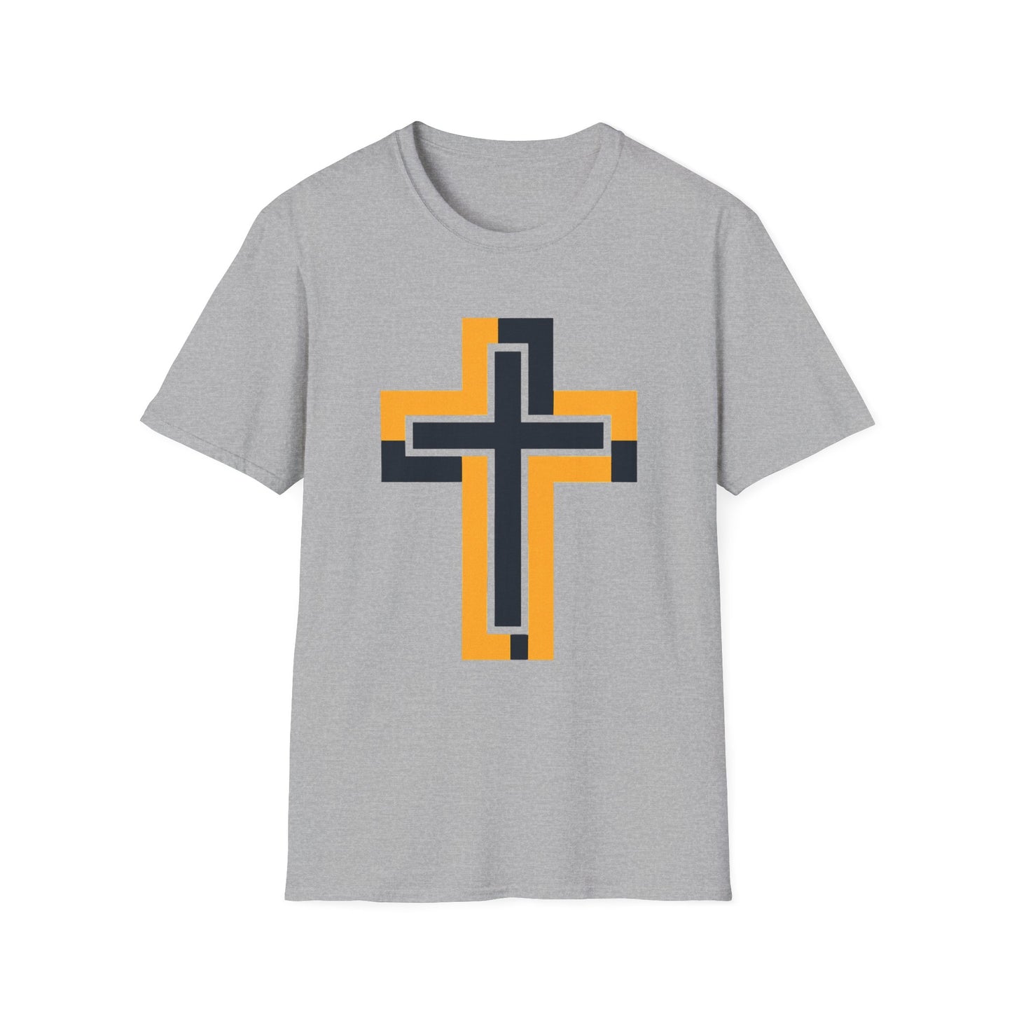 Black & Yellow Cross T-Shirt