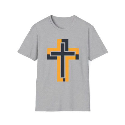 Black & Yellow Cross T-Shirt