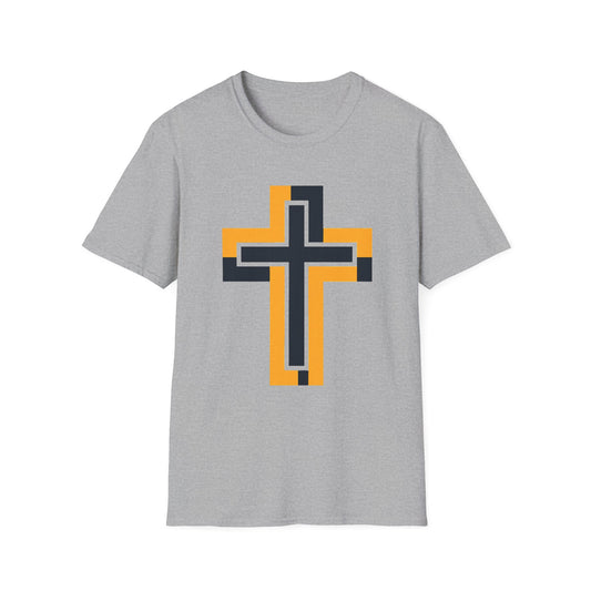 Black & Yellow Cross T-Shirt