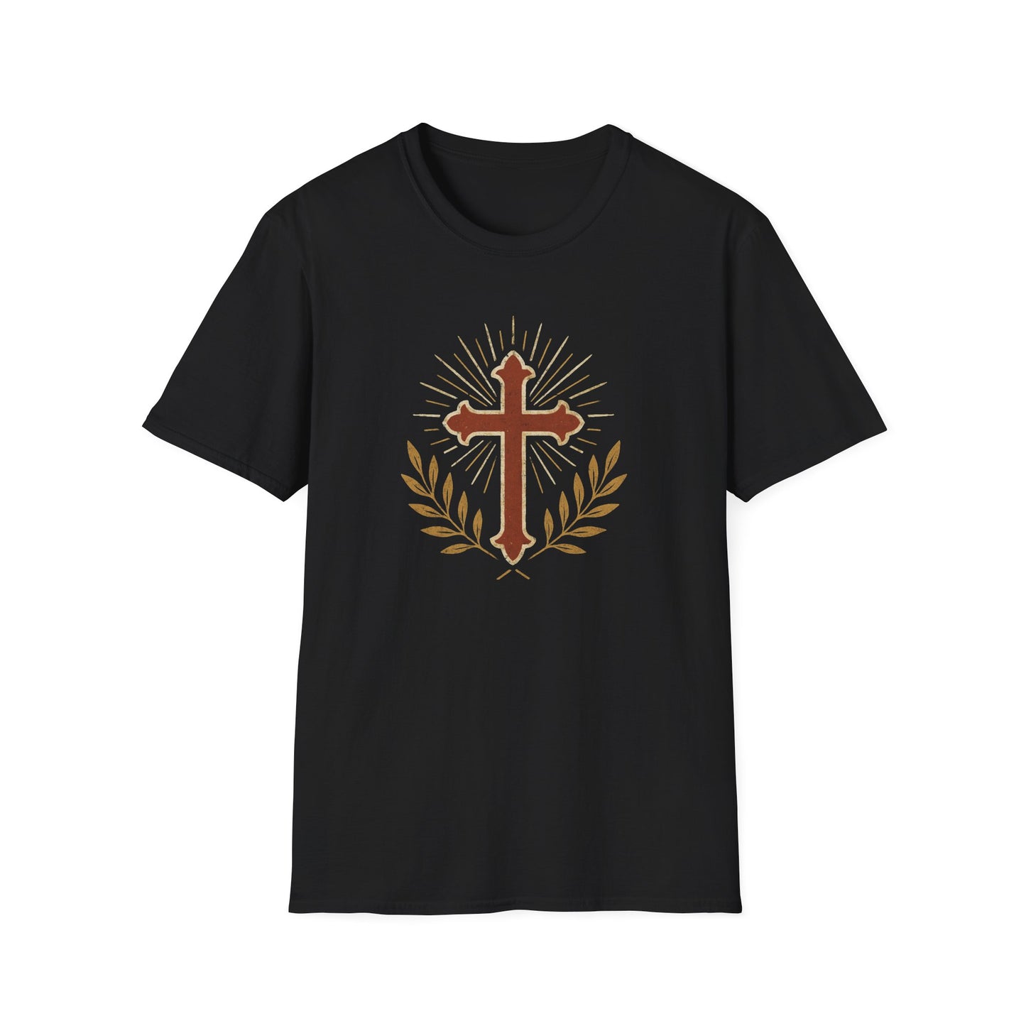 Maroon Cross T-Shirt