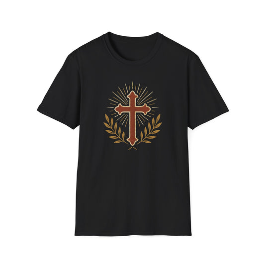 Maroon Cross T-Shirt