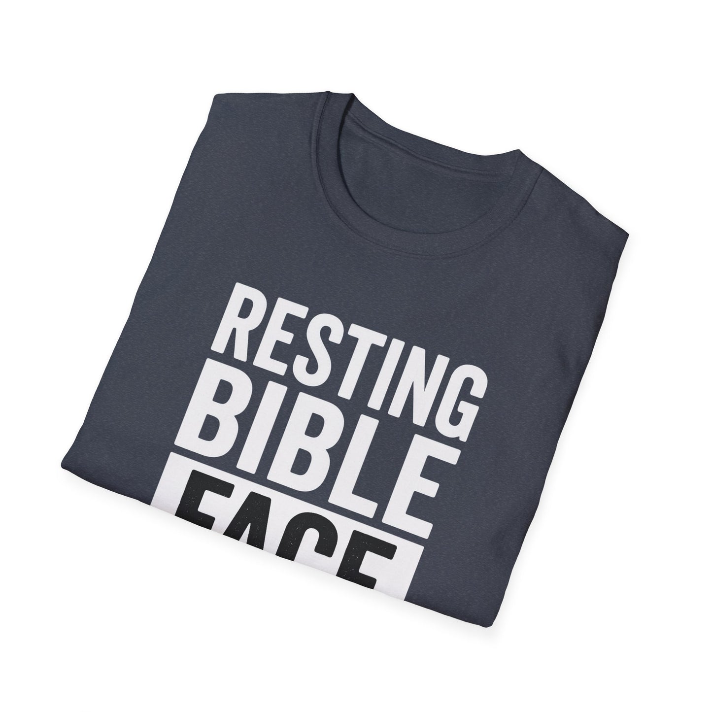 Resting Bible Face T-Shirt