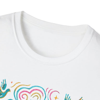 Swirl Cross with Doves T-Shirt