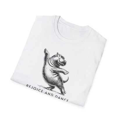 Hippo Rejoice and Dance T-Shirt