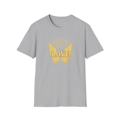 Gold Love with Wings T-Shirt