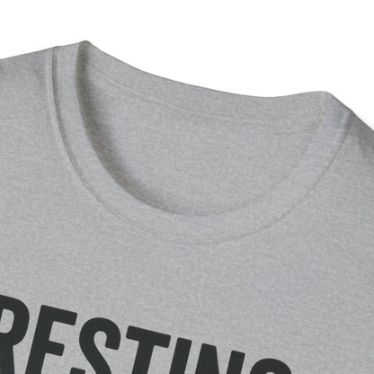 Resting Bible Face T-Shirt