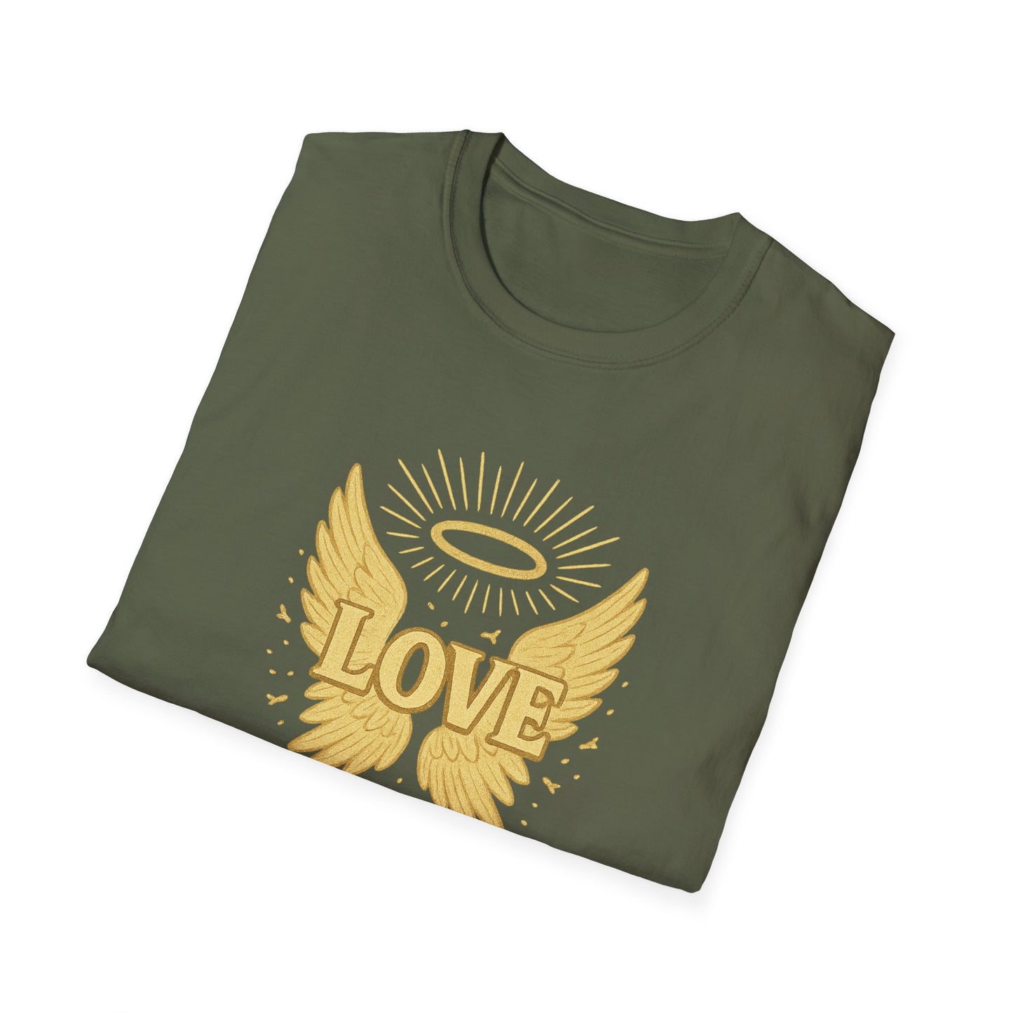 Gold Love with Wings T-Shirt