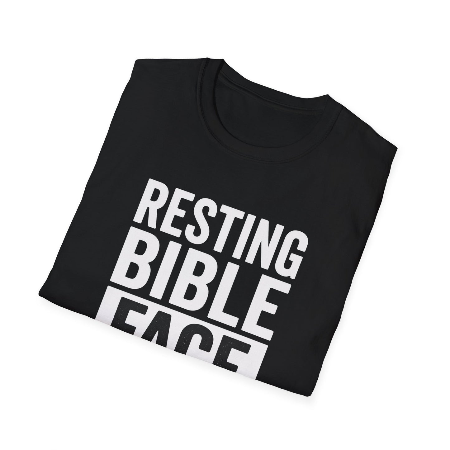 Resting Bible Face T-Shirt