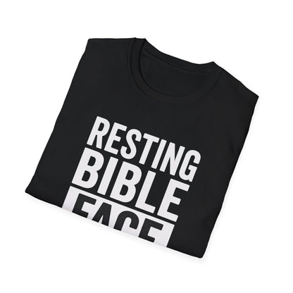 Resting Bible Face T-Shirt