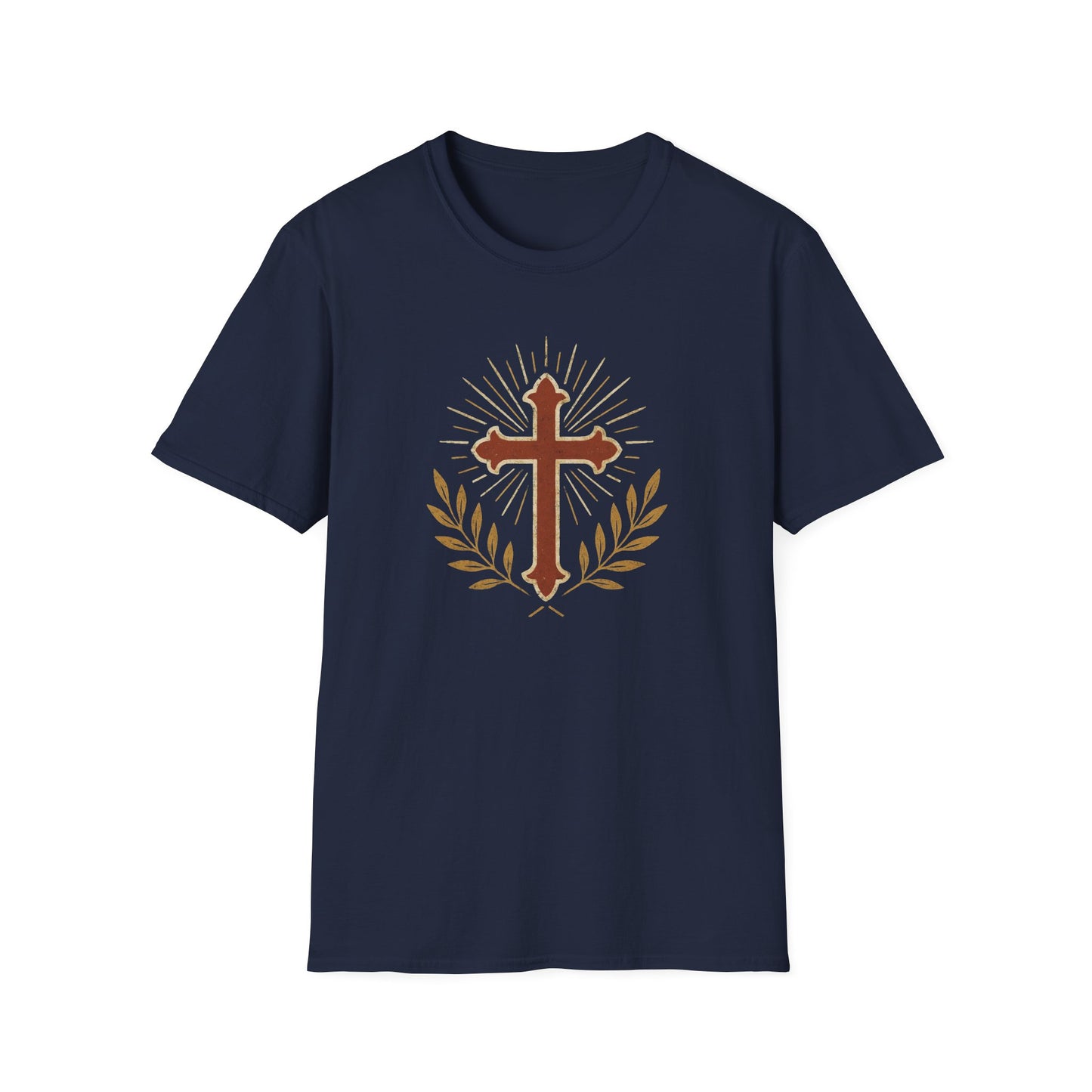 Maroon Cross T-Shirt