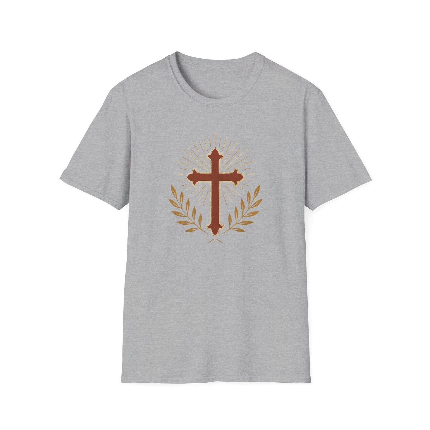Maroon Cross T-Shirt