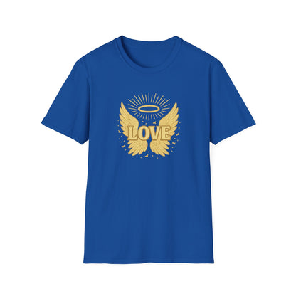 Gold Love with Wings T-Shirt