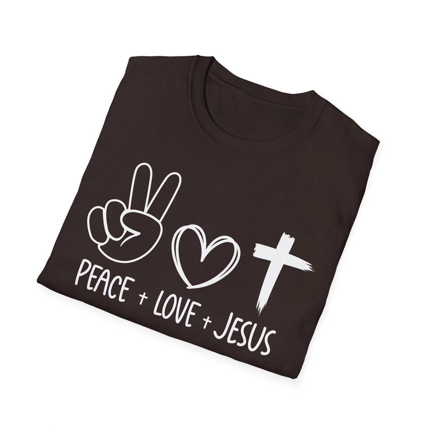 Peace, Love, Jesus T-Shirt