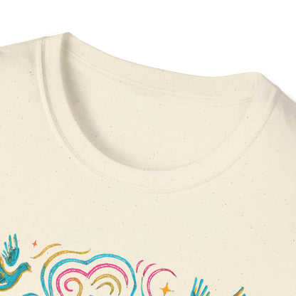 Swirl Cross with Doves T-Shirt