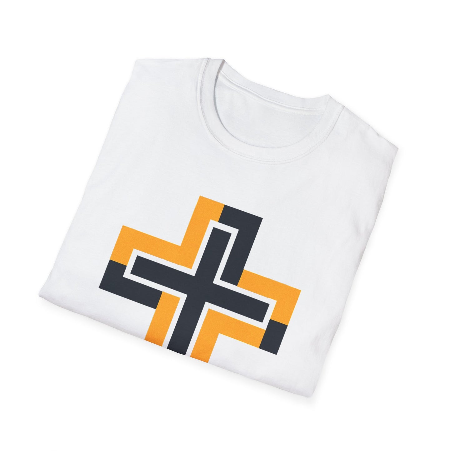 Black & Yellow Cross T-Shirt