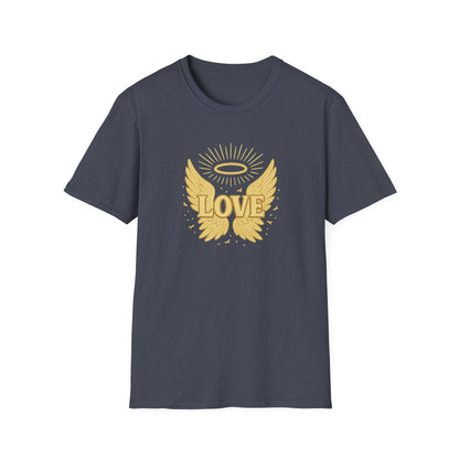 Gold Love with Wings T-Shirt