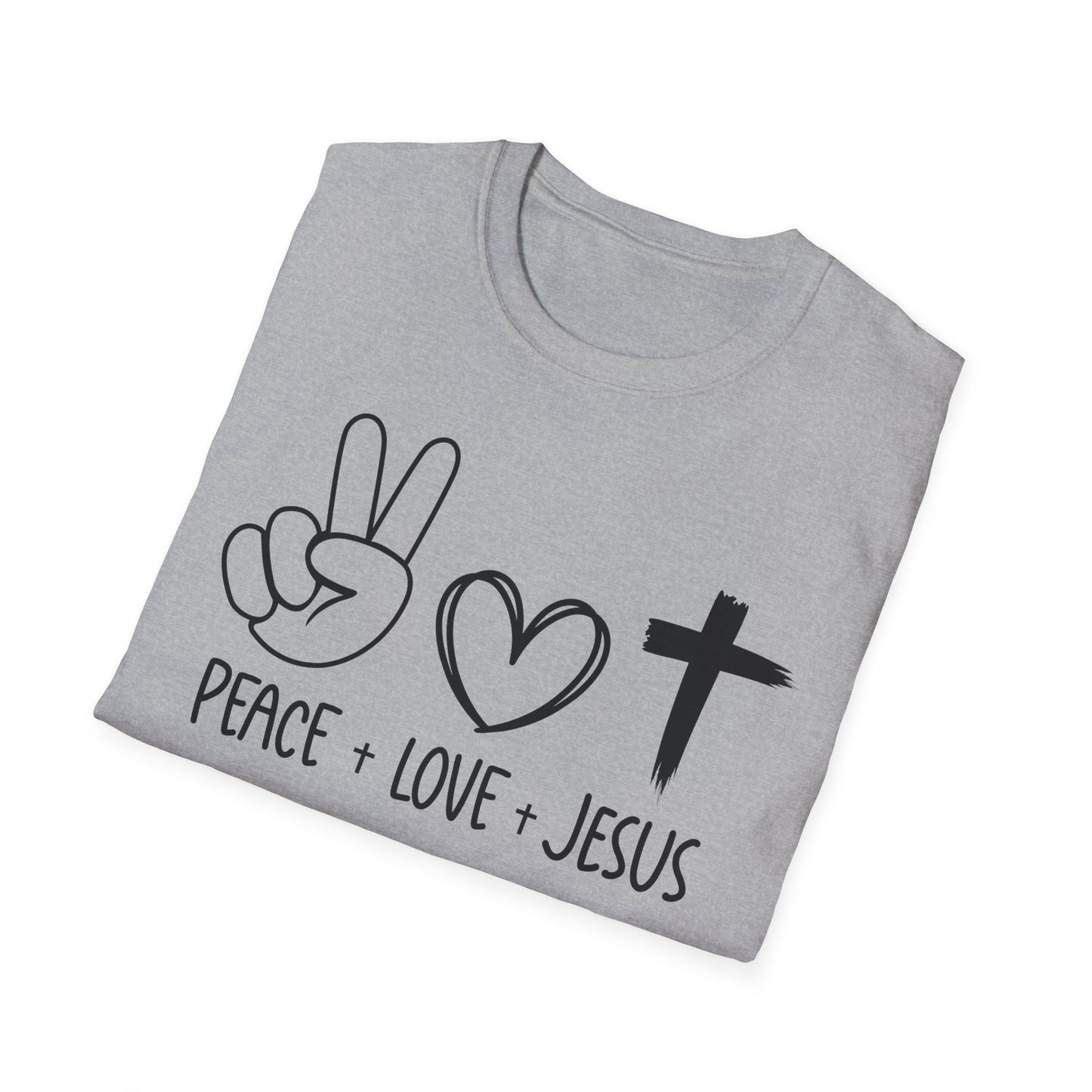 Peace, Love, Jesus T-Shirt