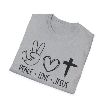 Peace, Love, Jesus T-Shirt