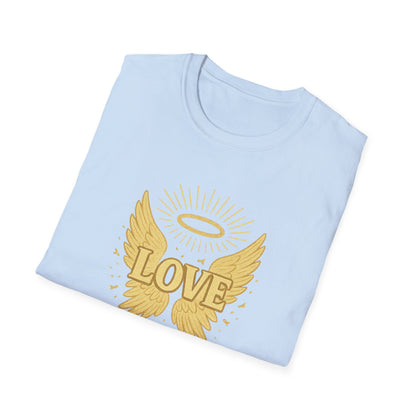 Gold Love with Wings T-Shirt