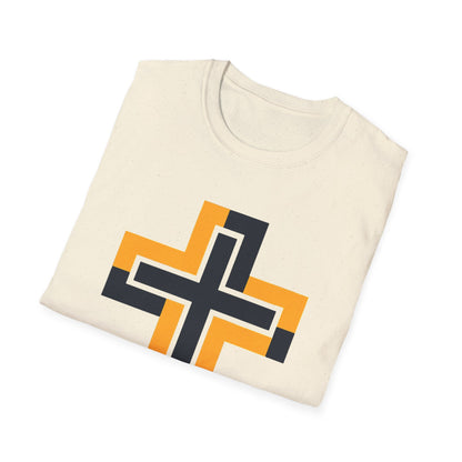 Black & Yellow Cross T-Shirt