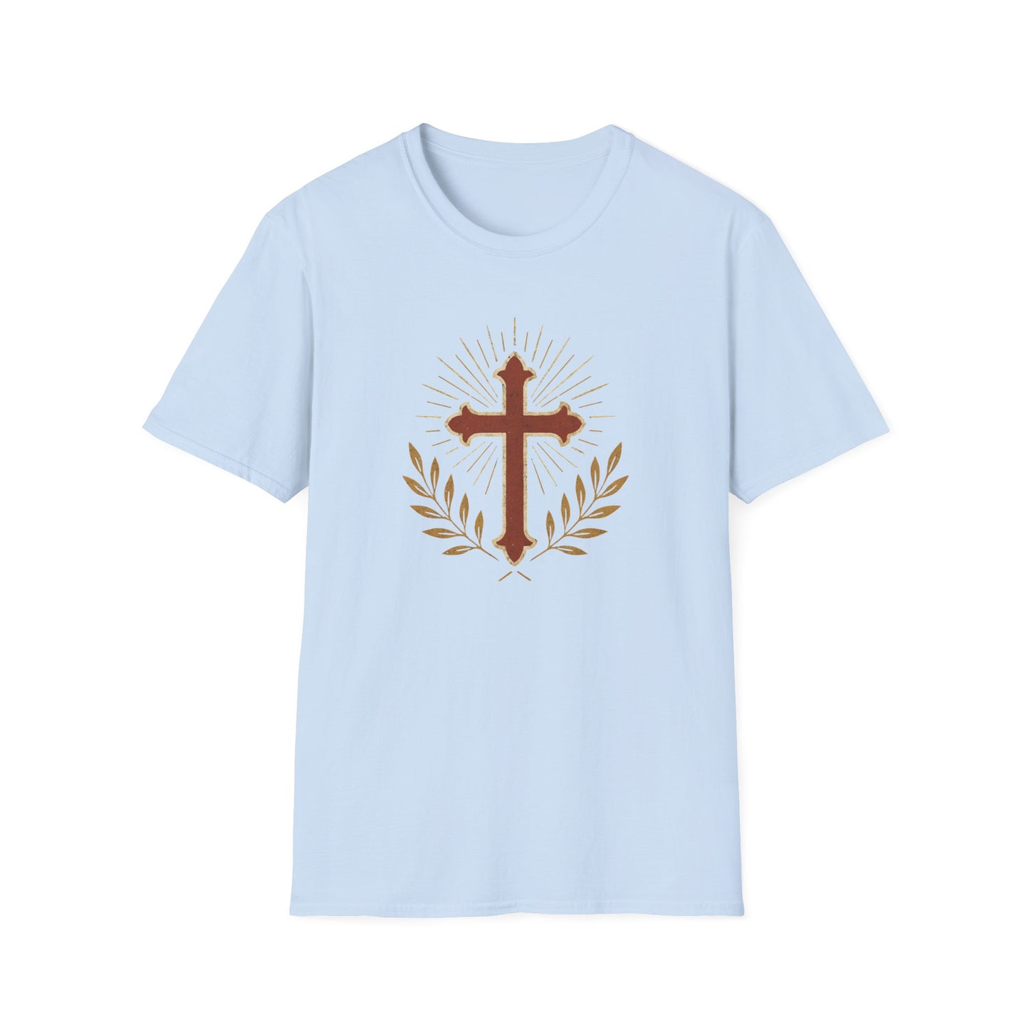 Maroon Cross T-Shirt