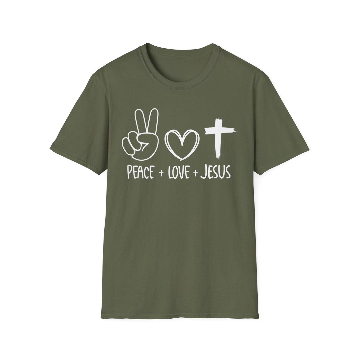 Peace, Love, Jesus T-Shirt
