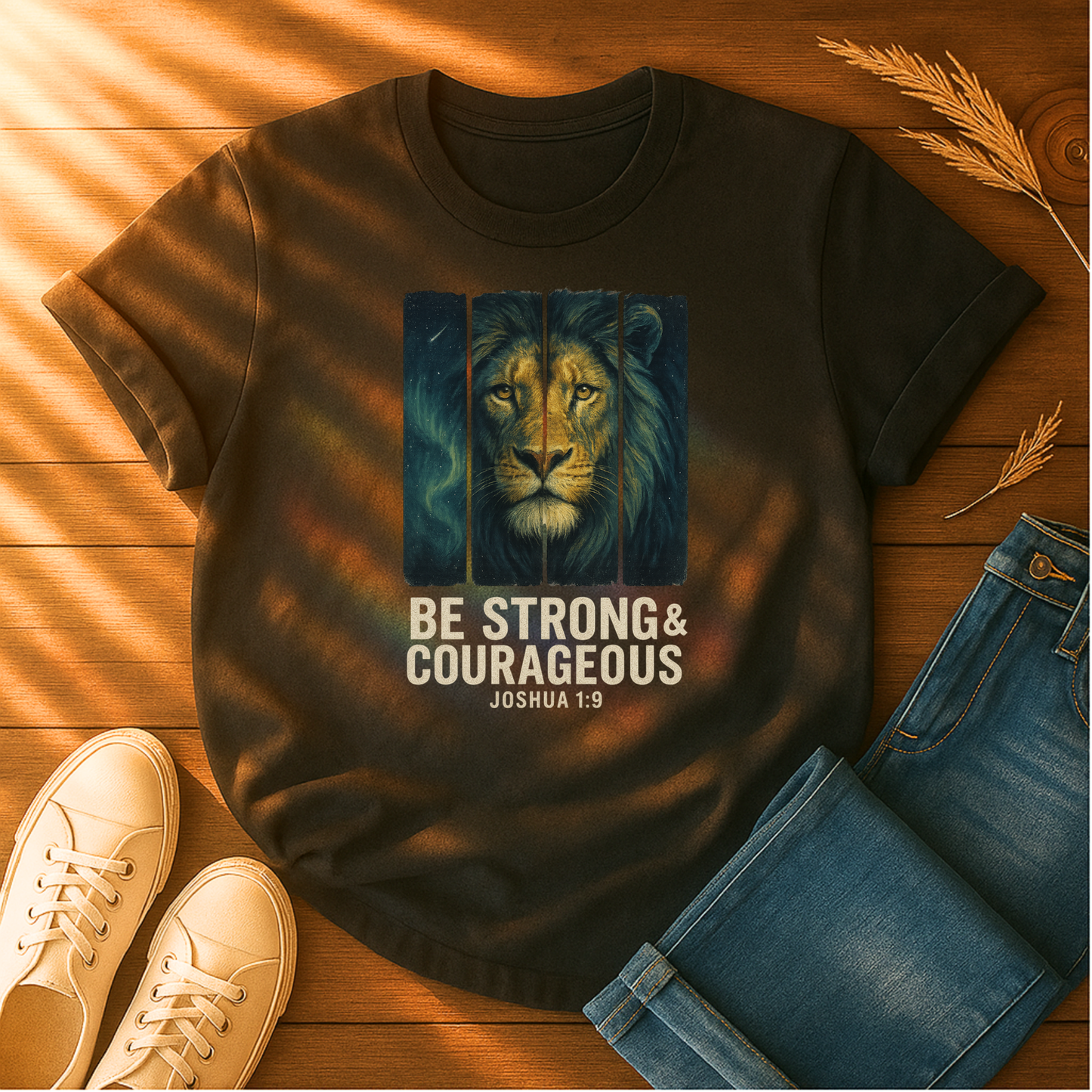 Be Strong & Courageous T-Shirt