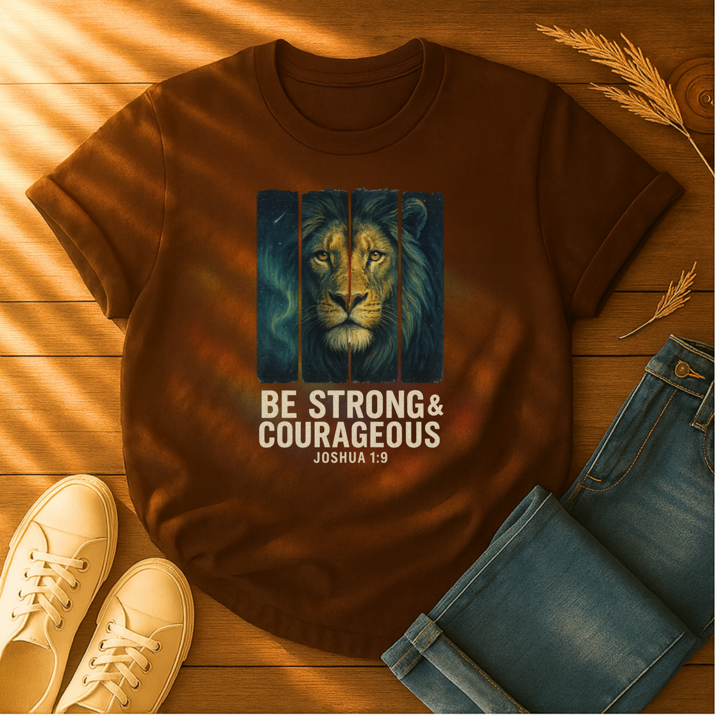 Be Strong & Courageous T-Shirt