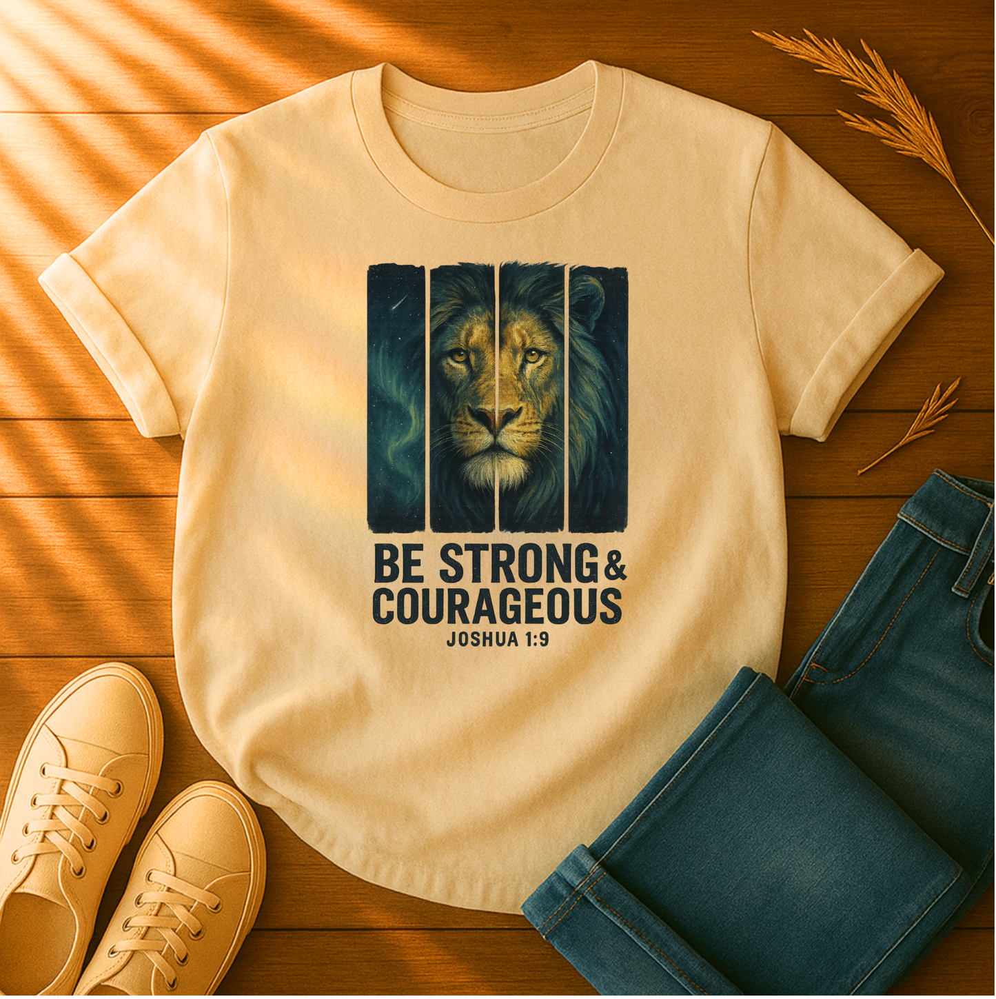 Be Strong & Courageous T-Shirt