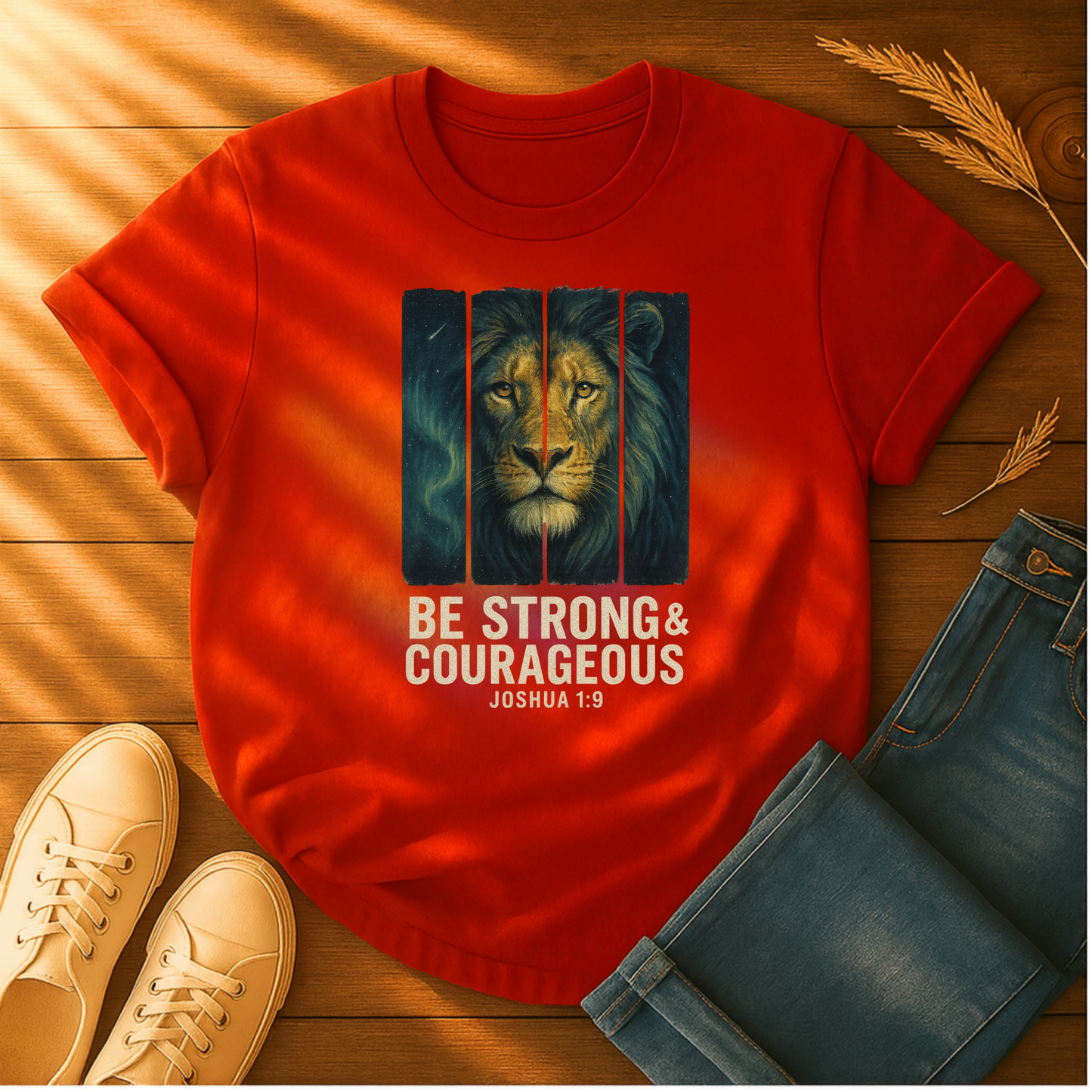 Be Strong & Courageous T-Shirt