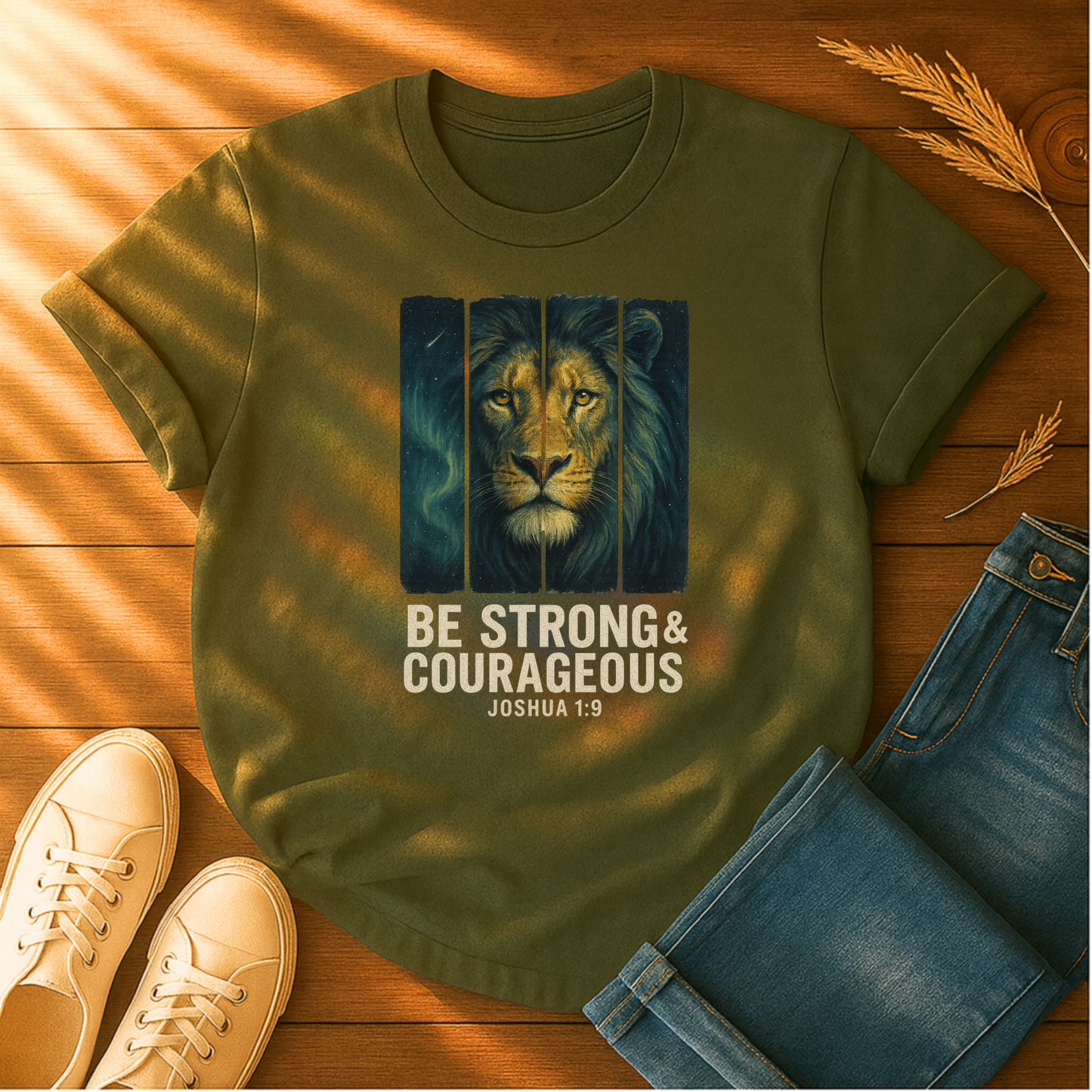 Be Strong & Courageous T-Shirt