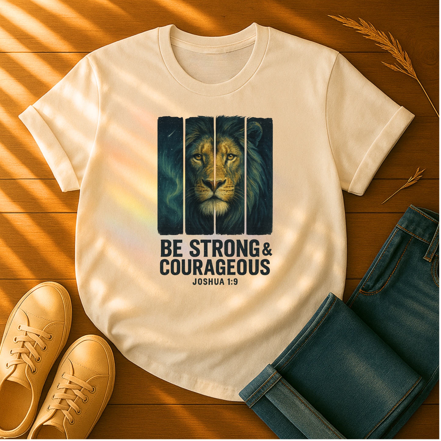 Be Strong & Courageous T-Shirt
