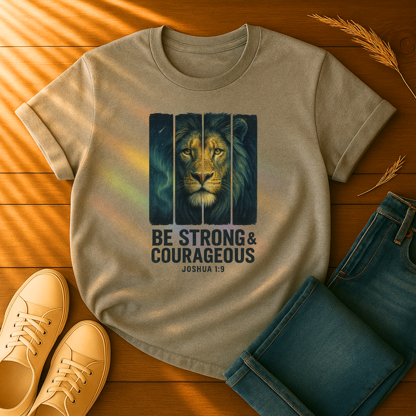 Be Strong & Courageous T-Shirt