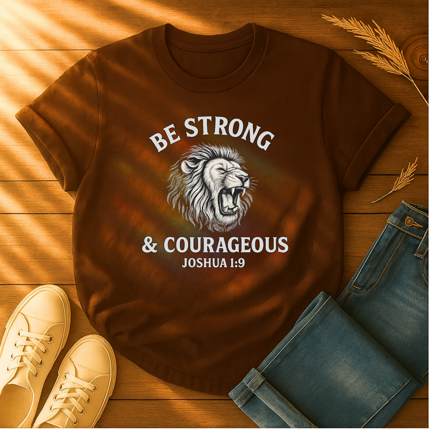 Be Strong & Courageous T-Shirt