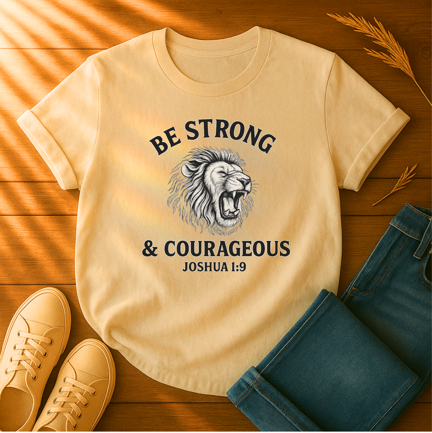 Be Strong & Courageous T-Shirt