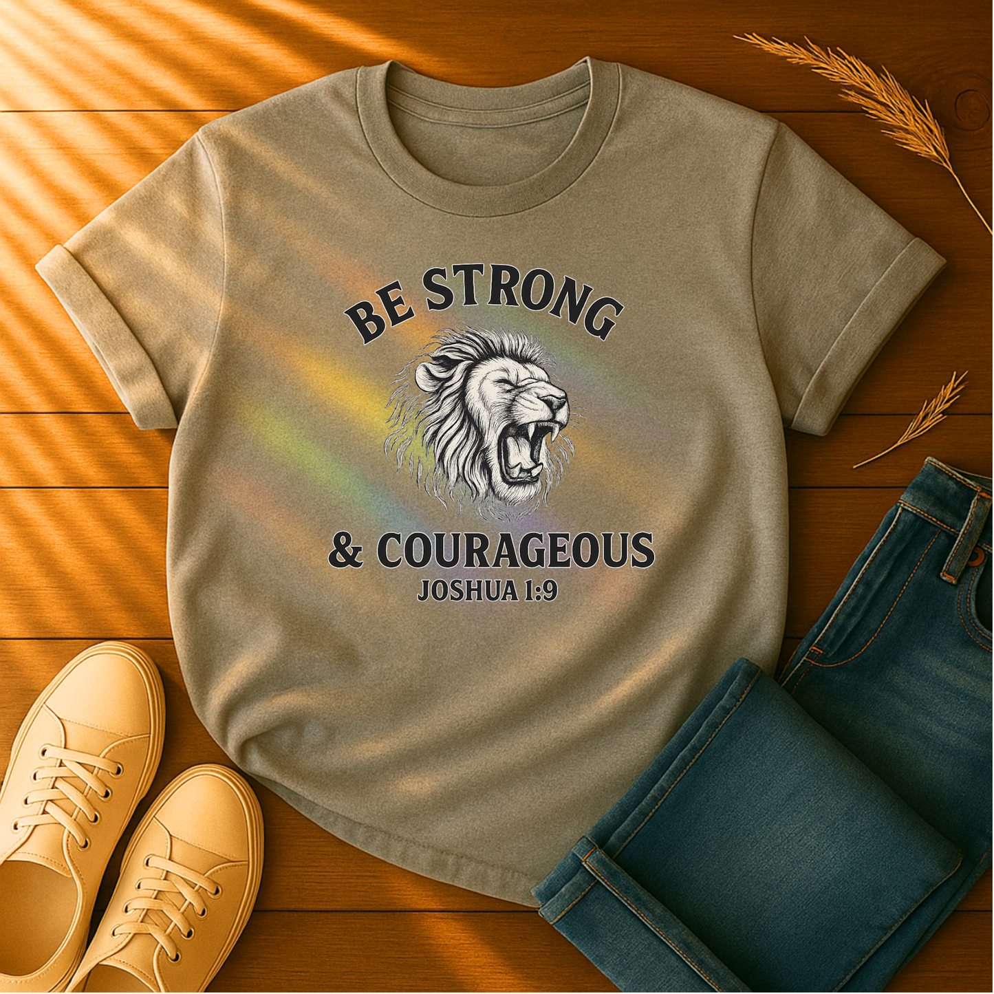 Be Strong & Courageous T-Shirt