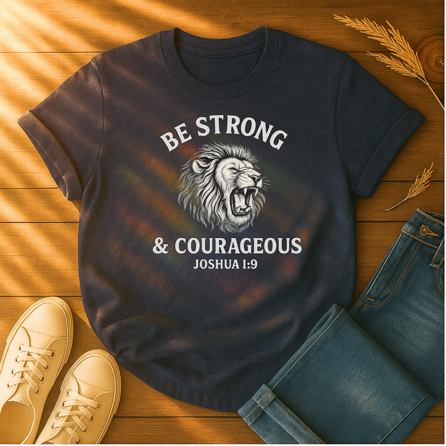 Be Strong & Courageous T-Shirt