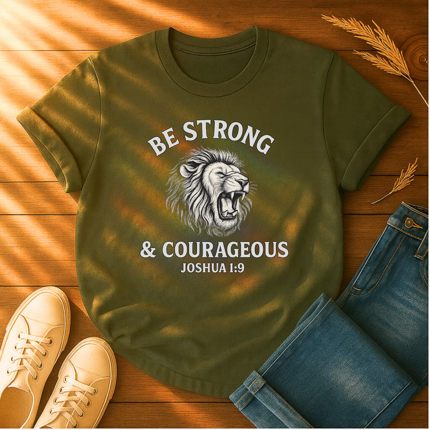 Be Strong & Courageous T-Shirt