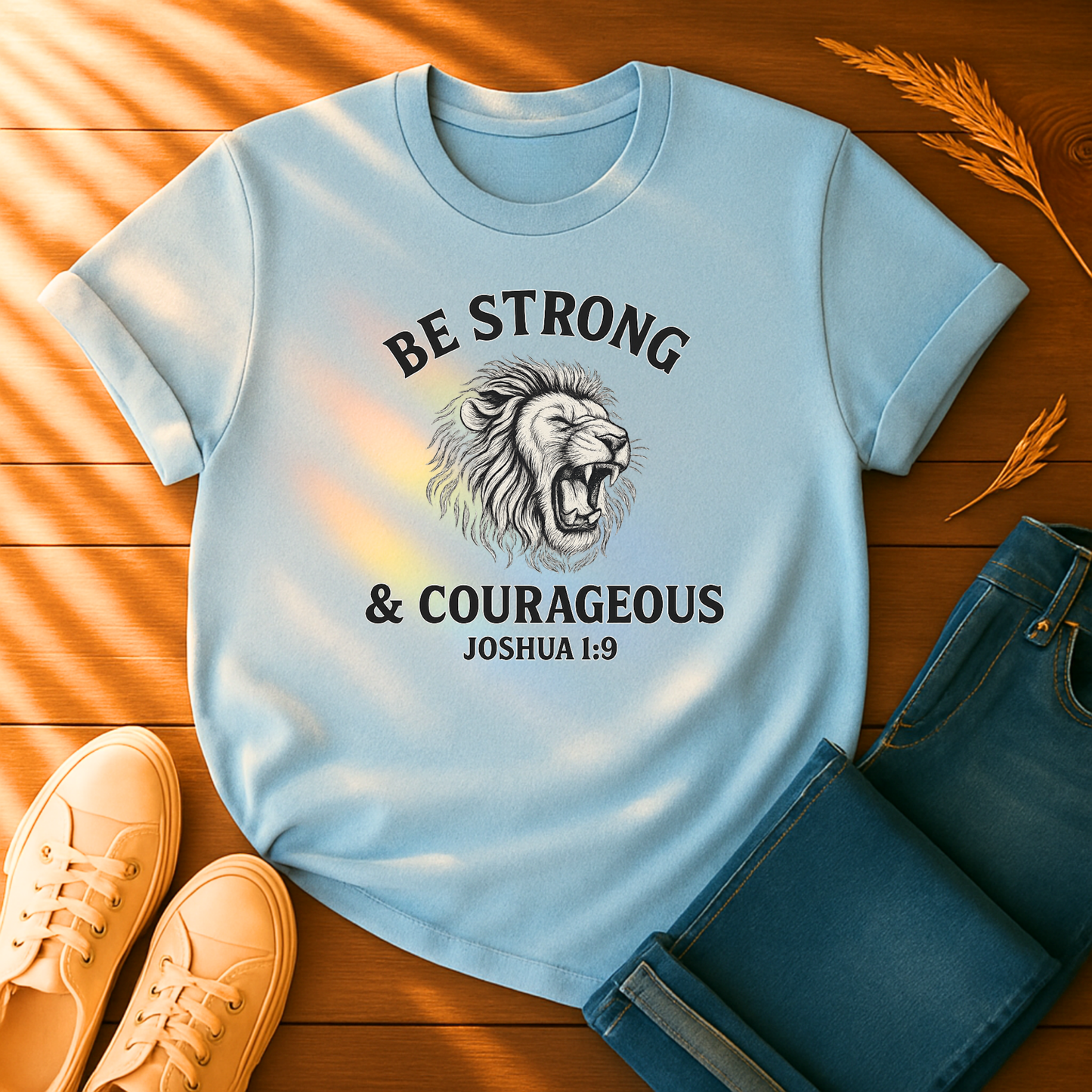 Be Strong & Courageous T-Shirt