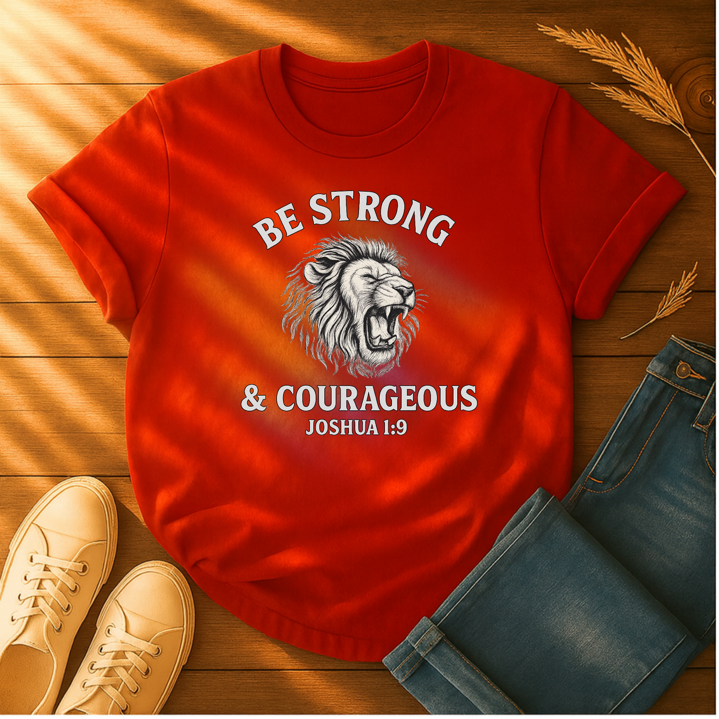 Be Strong & Courageous T-Shirt