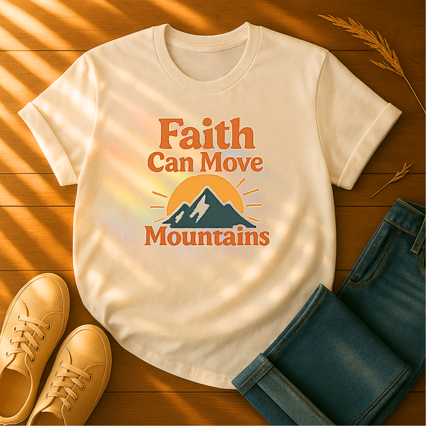 Faith Can Move Mountains T-Shirt