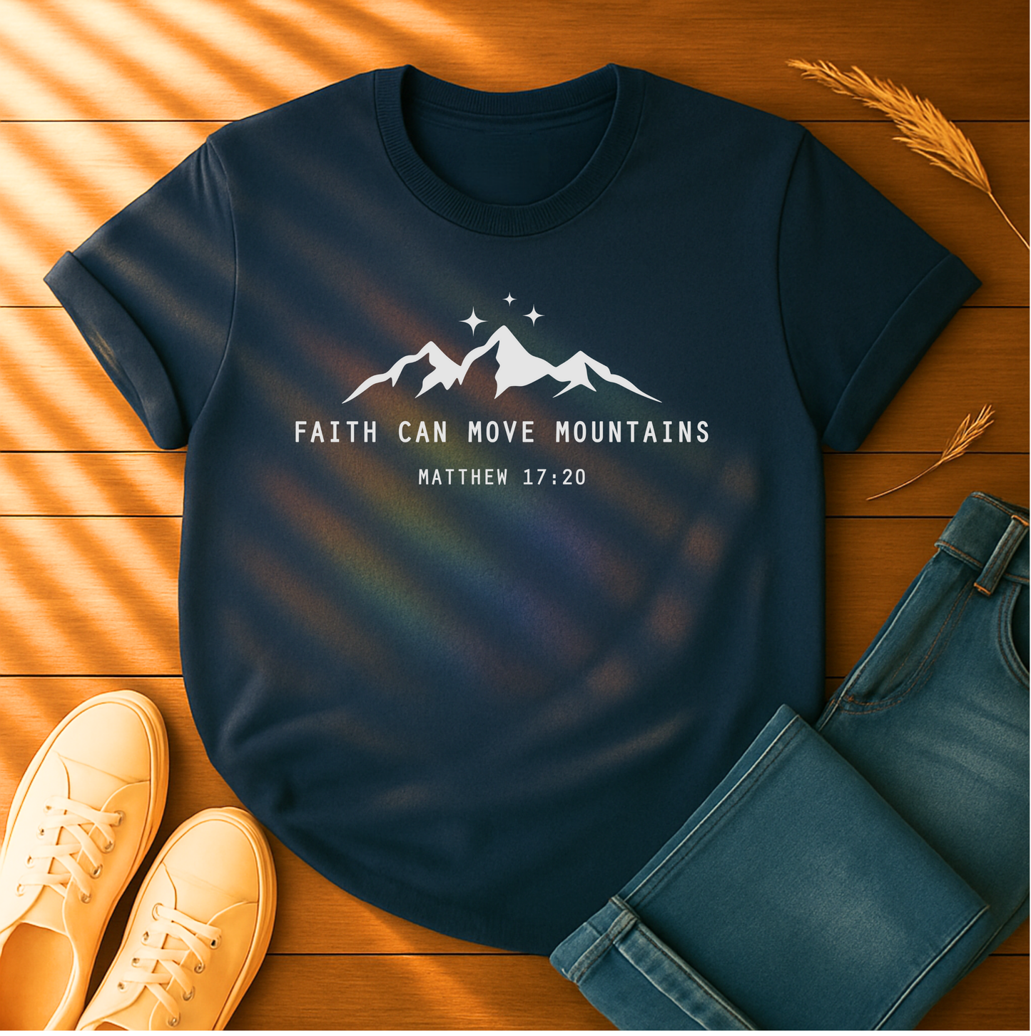 Faith Can Move Mountains T-Shirt