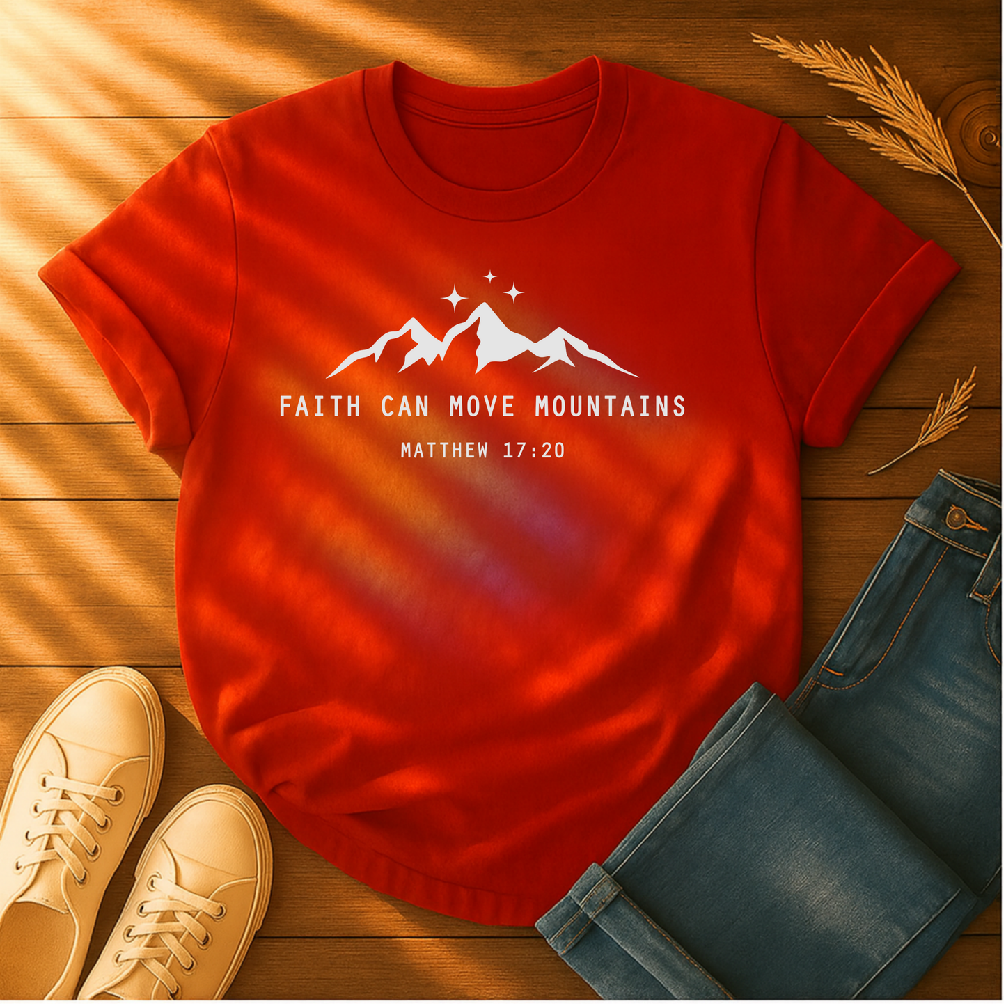 Faith Can Move Mountains T-Shirt