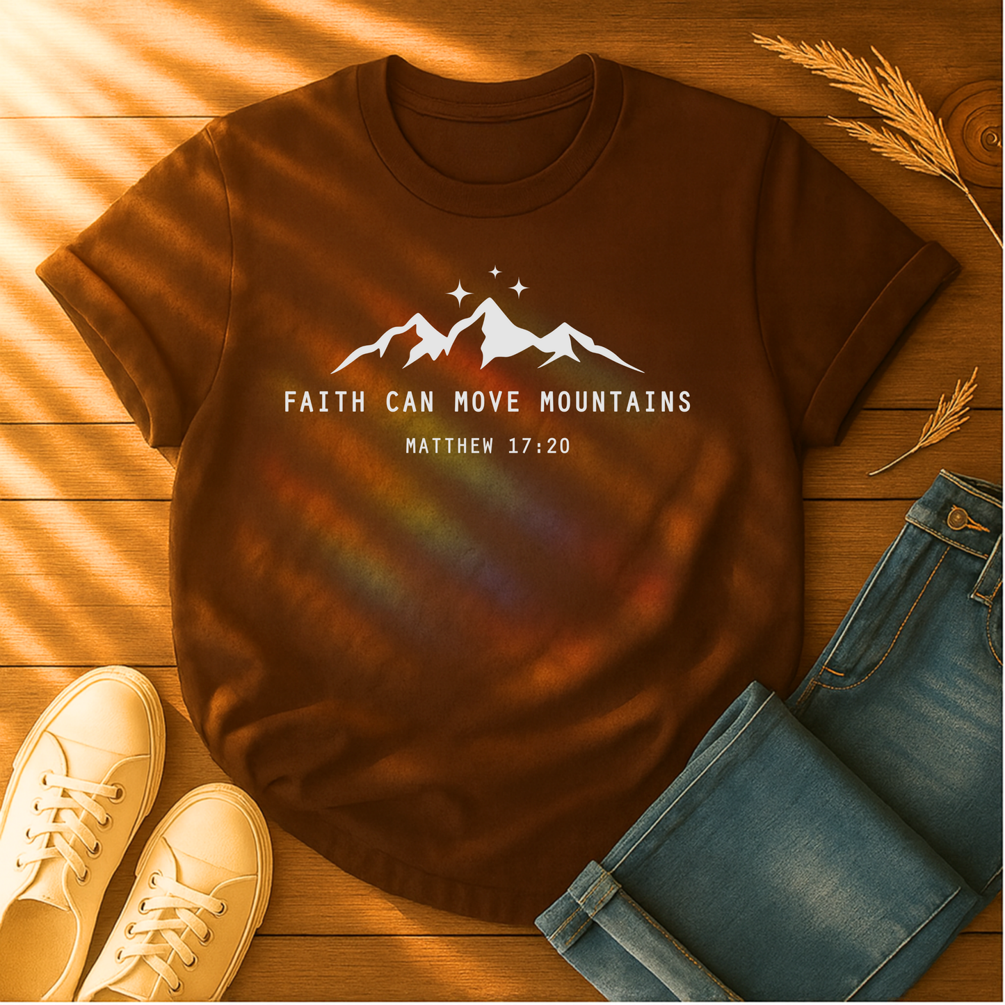 Faith Can Move Mountains T-Shirt