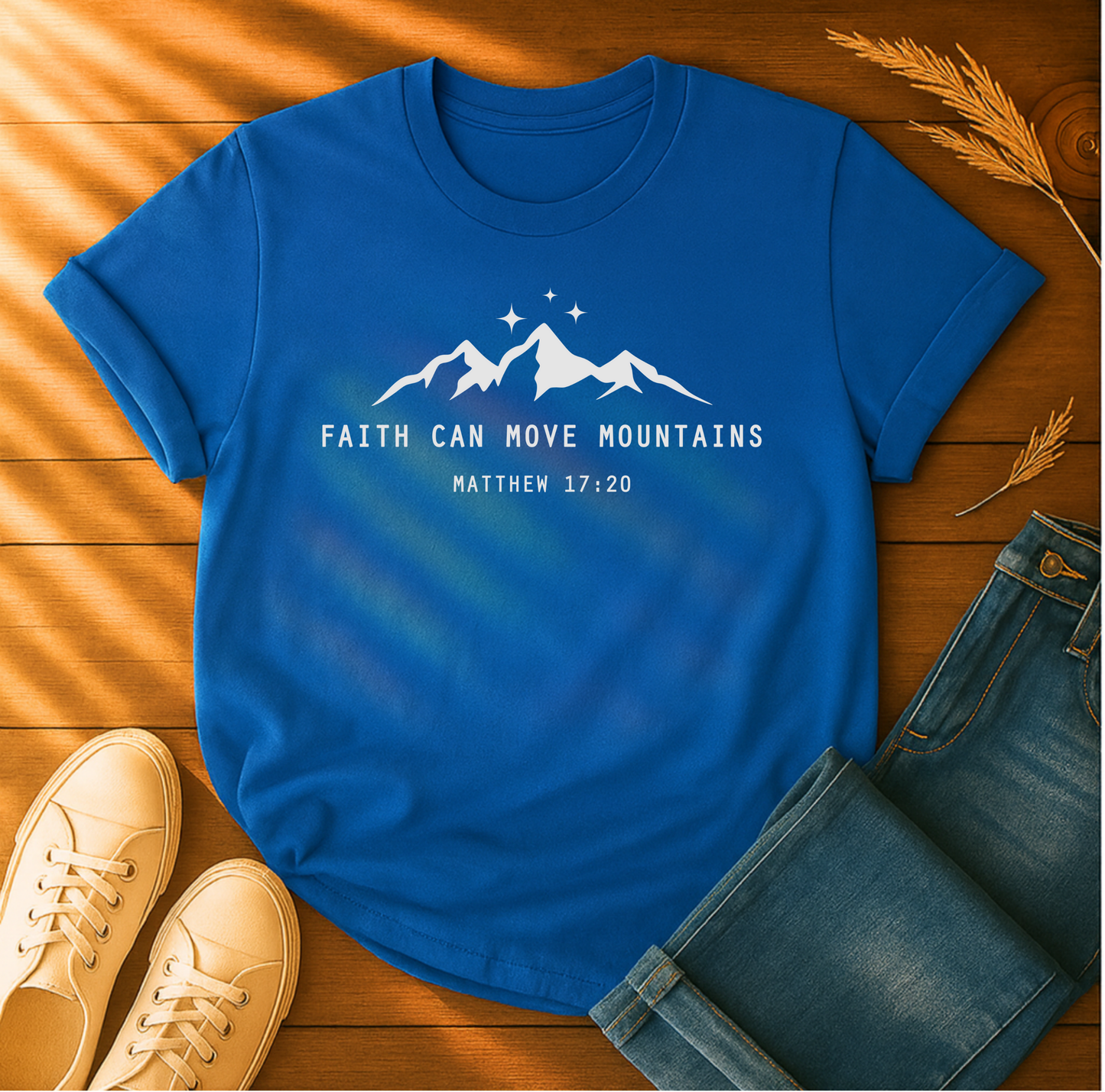 Faith Can Move Mountains T-Shirt